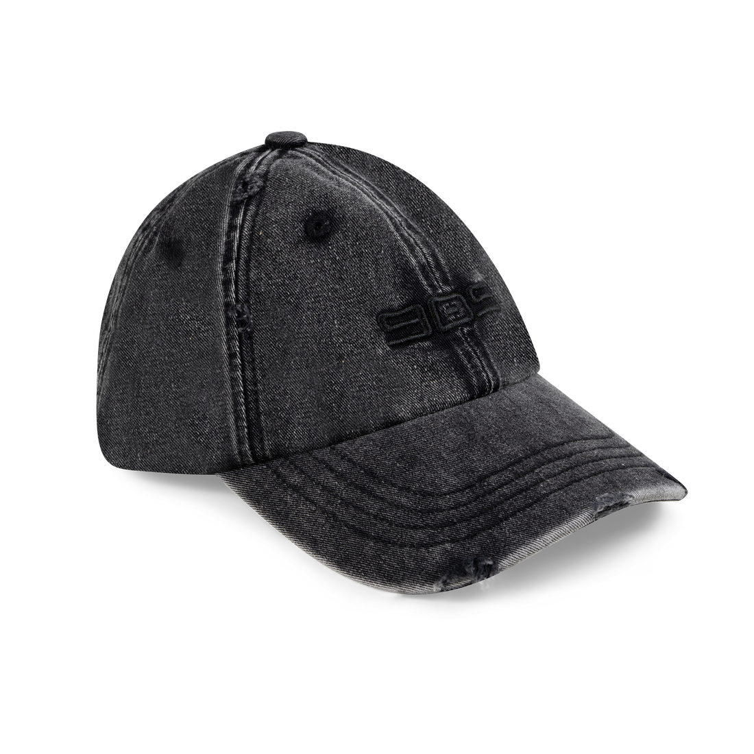 Dad Cap - Eroded black