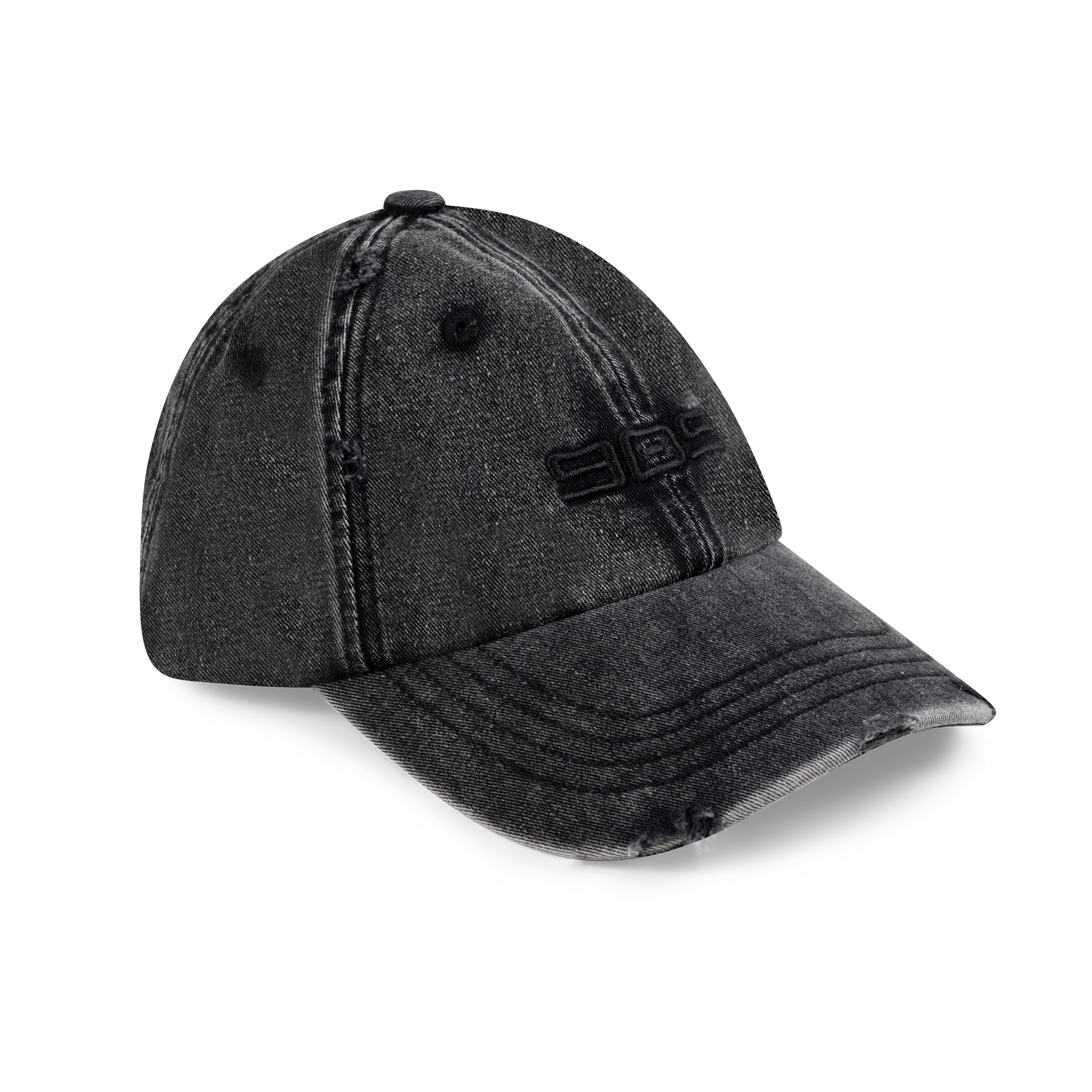 Dad Cap - Eroded black