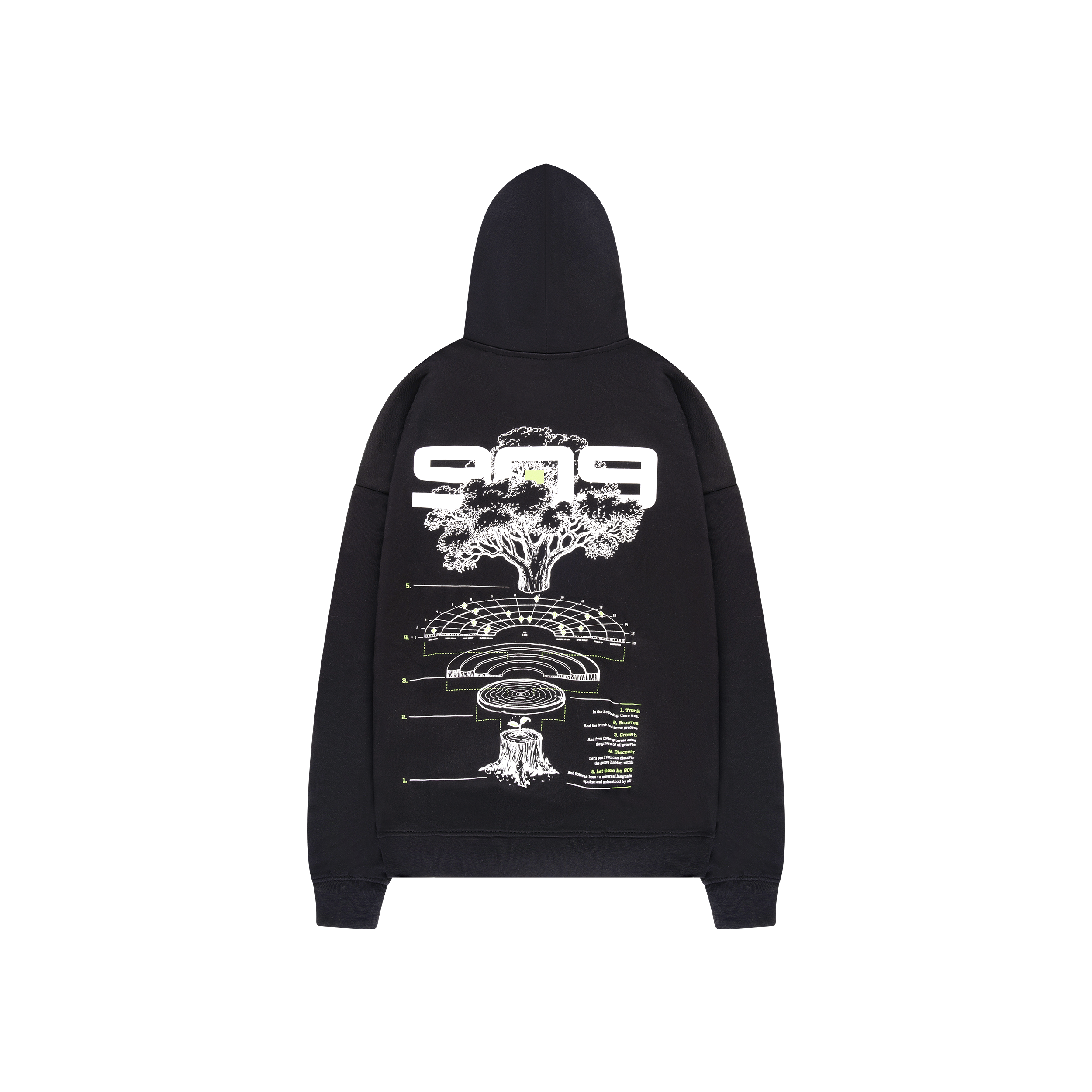 Feel The Rhythm Black Hoodie